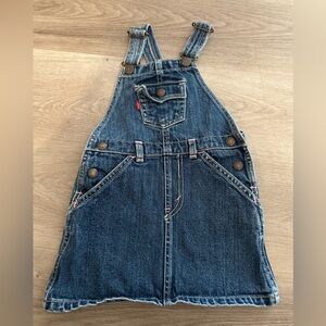 Levi’s girls overall dress 2T